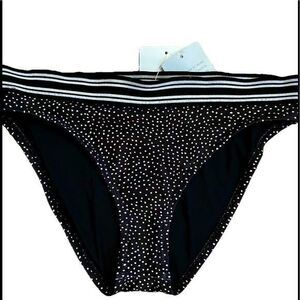 Next Swim Bottoms - XS black /dotted , nylon
